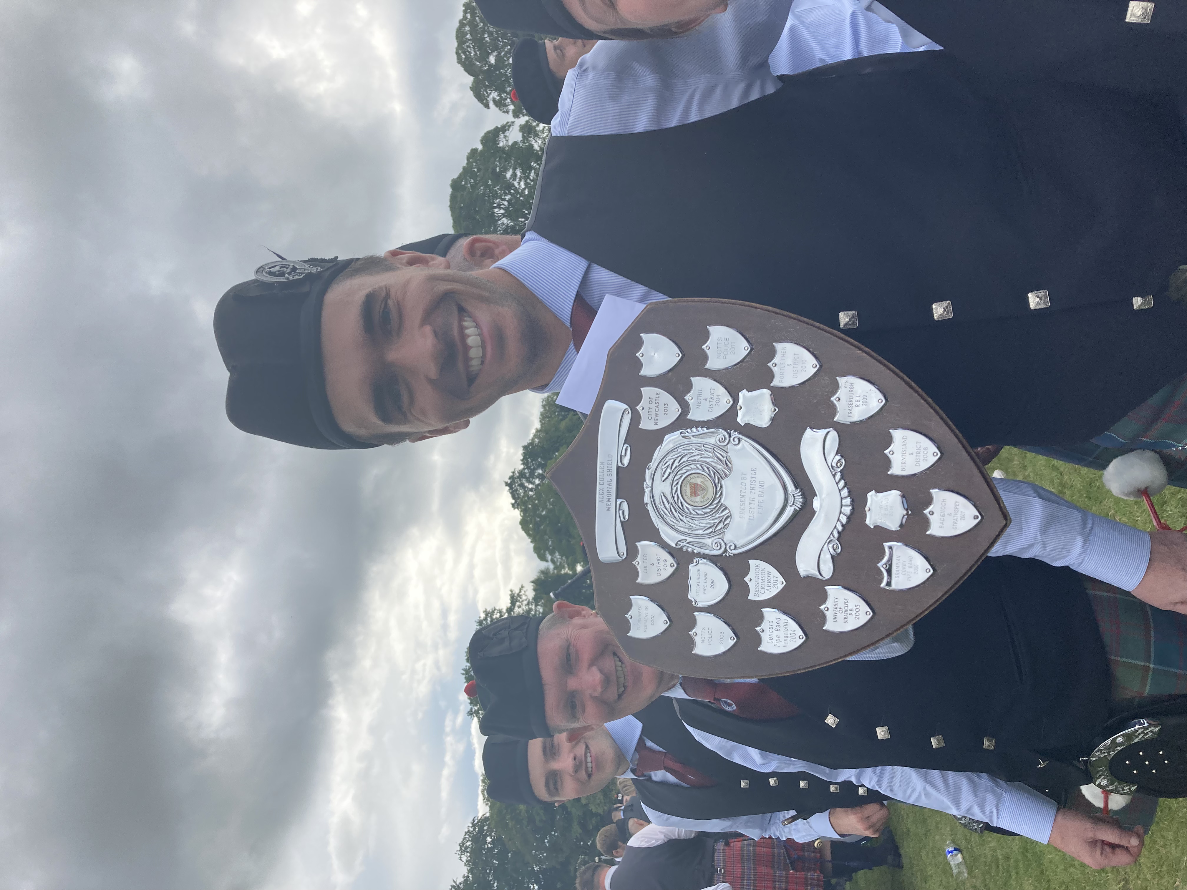 Stockbridge Pipe Band - Scottish, Dumbarton - July 2022